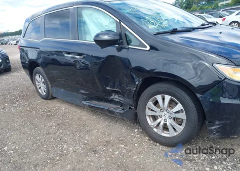 2017 Honda Odyssey Ex-L из США, поврежденный, VIN 5FNRL5H62HB026794